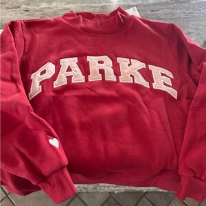 Parke Brand New Vday Collection Mockneck Sweatshirt 💕 L/XL